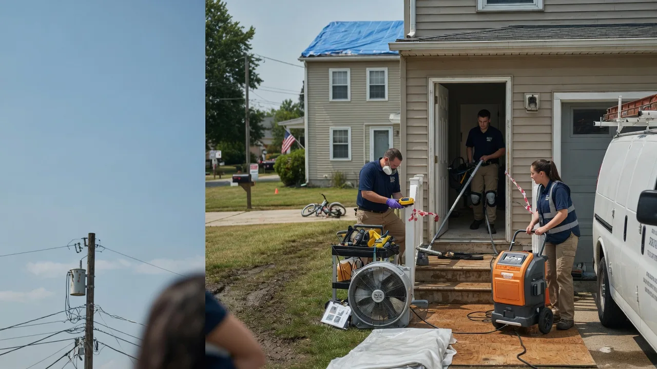 Water Damage Repair in Fishing Creek, MD near me